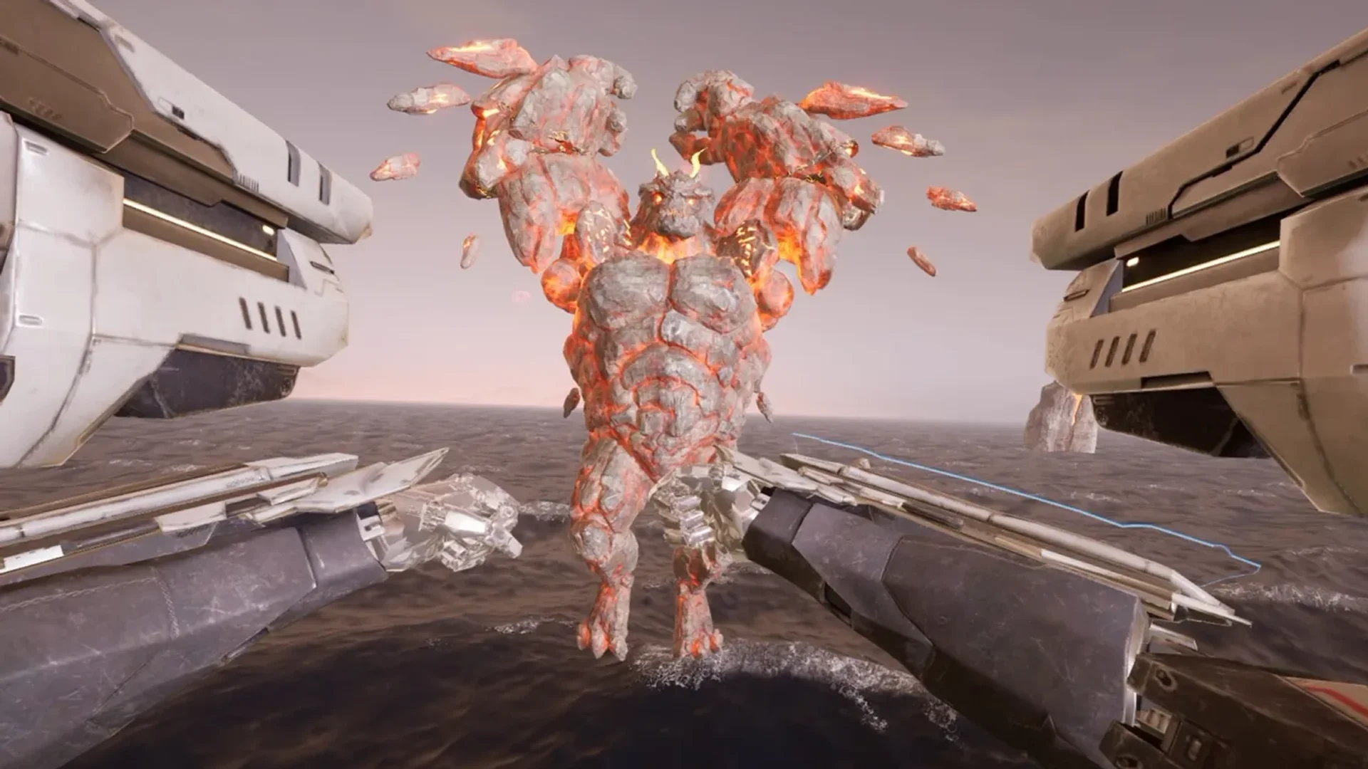 STORMFRAME / Combat against towering enemies